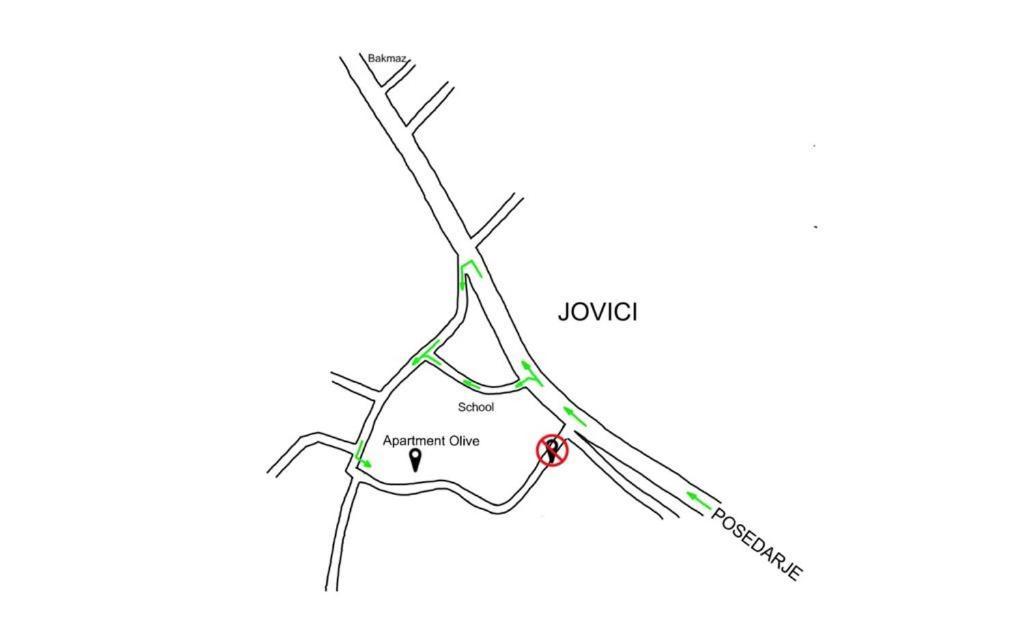 Jovici  Apartment Olive מראה חיצוני תמונה